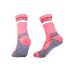 Crew Merino Wool Hiking Socks for women | Colorblock Stripes