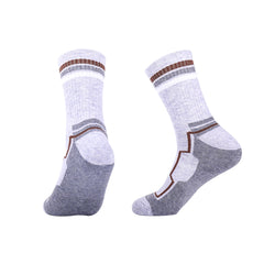 Crew Merino Wool Hiking Socks for men | Colorblock Stripes
