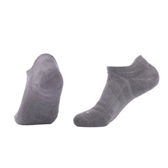 Ankle Cotton Running Socks | Solid Colors Subtle Stripes