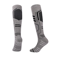 Knee High Merino Wool Ski Socks for men | Honeycomb Support