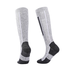 Knee High Merino Wool Ski Hiking Socks | Bold Colorblock