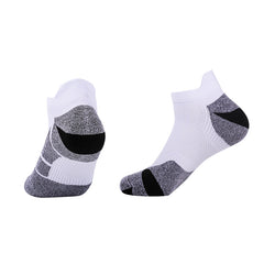 Coolmax Ankle Running Socks | Reinforced Cushioning Breathable Mesh