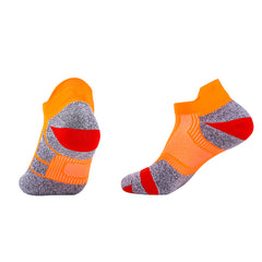 Coolmax Ankle Running Socks | Reinforced Cushioning Breathable Mesh