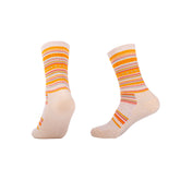 Crew Merino Wool Hiking Socks | Colorful Striped Design