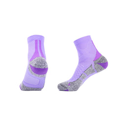 Coolmax Running Quarter Socks for men and women | Reinforced Cushioning