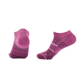 Ankle Cotton Running Socks for women | Wavy Pattern