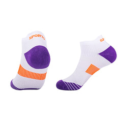 Ankle Coolmax Running Socks | Padded Heel/Toe Breathable Mesh