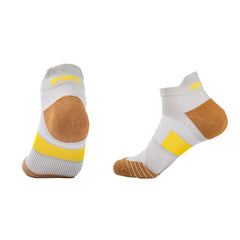 Ankle Coolmax Running Socks | Padded Heel/Toe Breathable Mesh