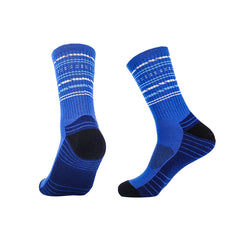 Crew Merino Wool Hiking Socks for men | Striped Design