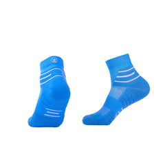 Quarter Cotton Running Socks for men | Vibrant Contrasts