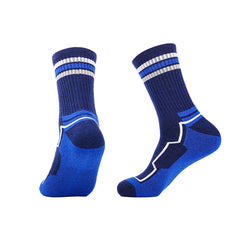 Crew Merino Wool Hiking Socks for men | Colorblock Stripes