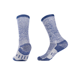 Crew Merino Wool Hiking Socks | Reinforced Footbed Breathable Tech