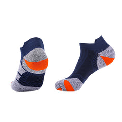 Coolmax Ankle Running Socks | Reinforced Cushioning Breathable Mesh