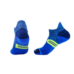 Ankle Cotton Running Socks for men | Dynamic Stripes