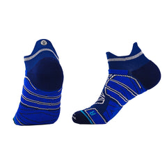 Ankle Cotton Running Socks for men | Vibrant Color Blocks
