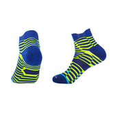 Quarter Cotton Hiking Socks for men | Dynamic Stripes Durable Grip