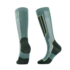 Knee High Merino Wool Ski Hiking Socks | Bold Colorblock