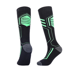 Cotton Knee High Ski Socks | Reinforced Heel/Toe
