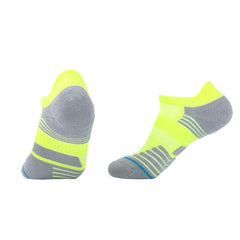 Ankle Cotton Running Socks | Performance Stripes Breathable Tech