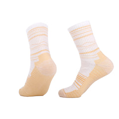 Crew Merino Wool Hiking Socks for men | Striped Design