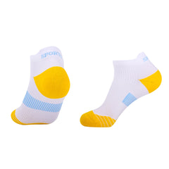 Ankle Coolmax Running Socks | Padded Heel/Toe Breathable Mesh