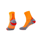 Coolmax Running Quarter Socks for men and women | Reinforced Cushioning
