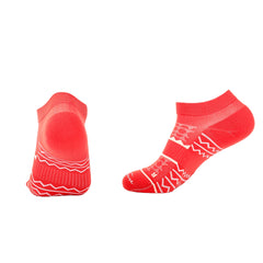 Ankle Cotton Running Socks for women | Wavy Pattern