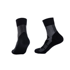Crew Merino Wool Hiking Socks | Solid Colors Ventilated Design
