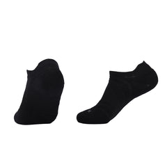 Ankle Cotton Running Socks | Solid Colors Subtle Stripes