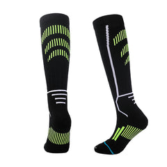 Knee High Merino Wool Ski Socks for men | Tech-Inspired Geometry