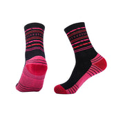 Crew Merino Wool Hiking Socks for women | Striped Design