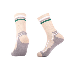 Crew Merino Wool Hiking Socks for men | Colorblock Stripes
