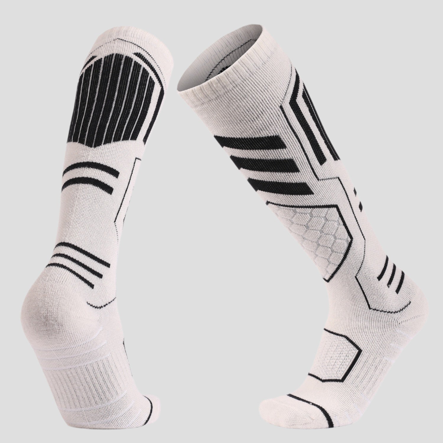 Merino Wool Ski Socks Thermal Warm Winter Thick Knee High Snowboarding Skiing Socks for Women