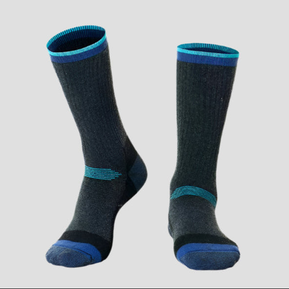 Mid-tube outdoor socks for men and women Merino wool socks Winter thick warm ski hiking socks