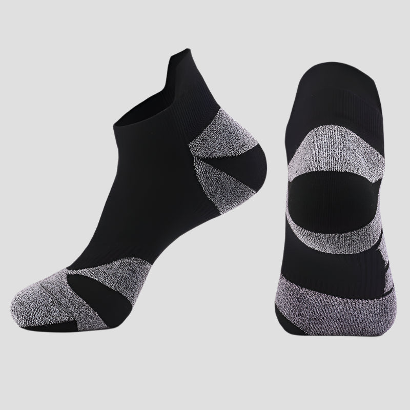 Coolmax professional sports socks, moisture absorbing and quick-drying short-tube badminton socks, antibacterial and deodorizing running socks